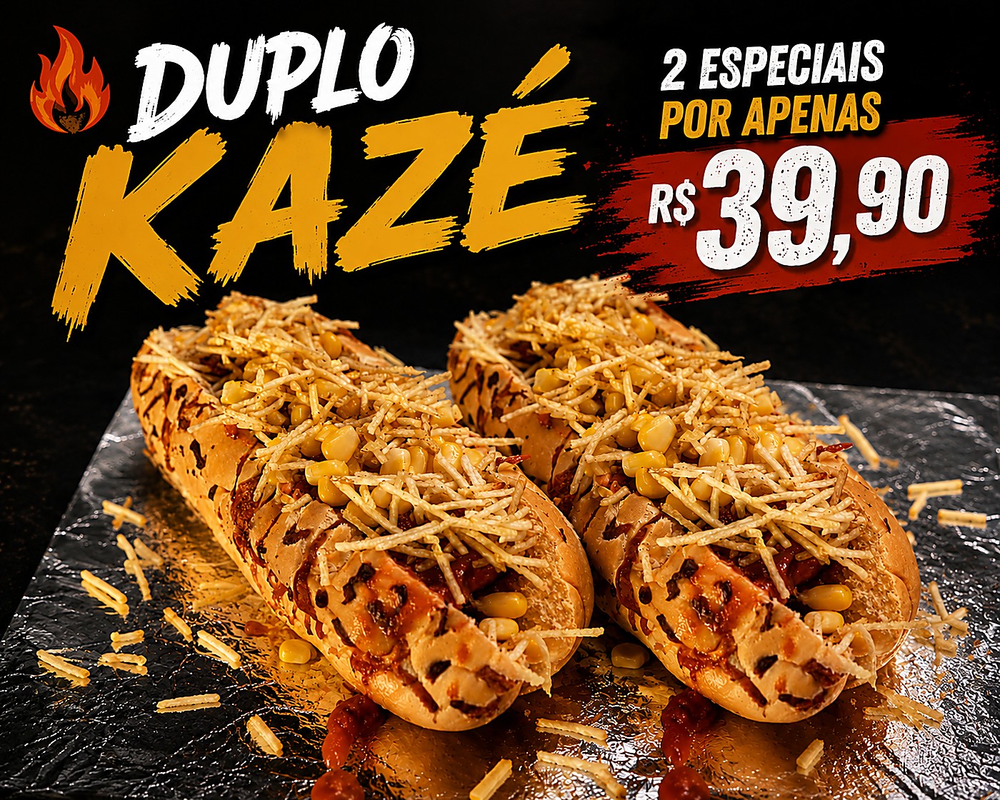 Duplo Kazé — dois Kazé Especial lado a lado
