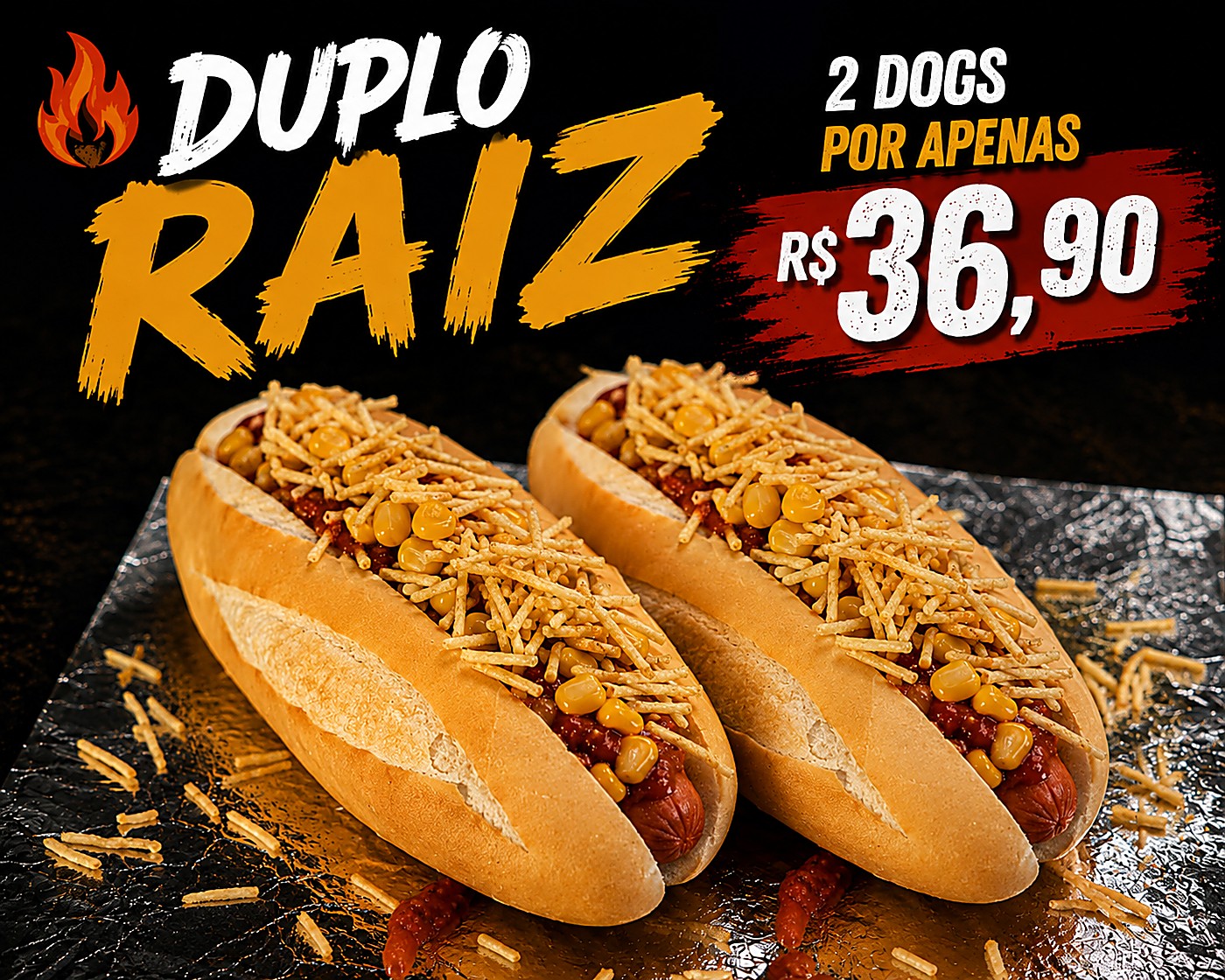 Duplo Raiz — dois Kazé Raiz lado a lado